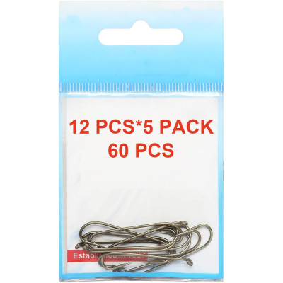 Fly Fishing Long Handled Hooks - 5 pack