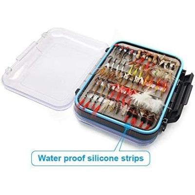 Best Selection Flies Box -120pcs Deluxe Box