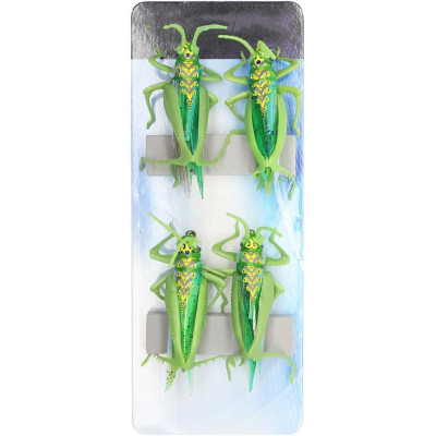 4 Grasshoppers Amarelo Verdes