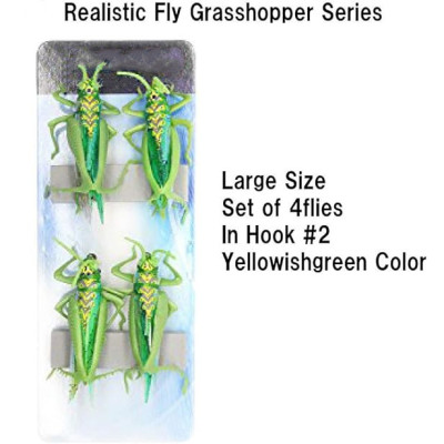 4 Grasshoppers Amarelo Verdes