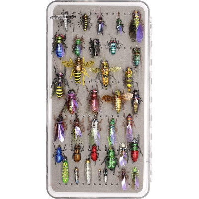 36 Mixed Fly Fishing Flies