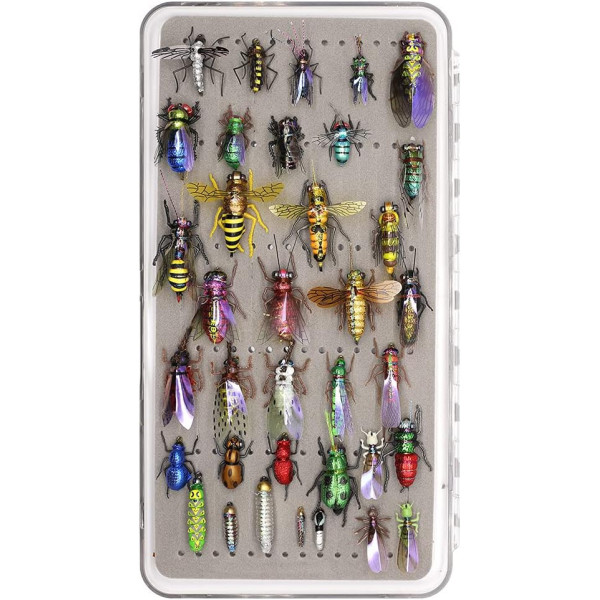 36 Mixed Fly Fishing Flies