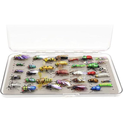 36 Mixed Fly Fishing Flies