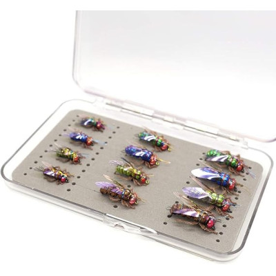 12 Realstic Fly Kit Trockene Fliegen