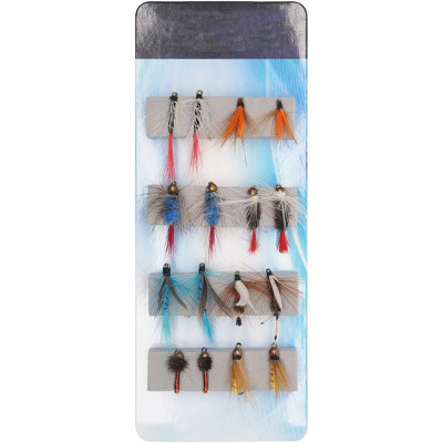 16 Streamer Fliegen Bead Head Dry Wet Flies