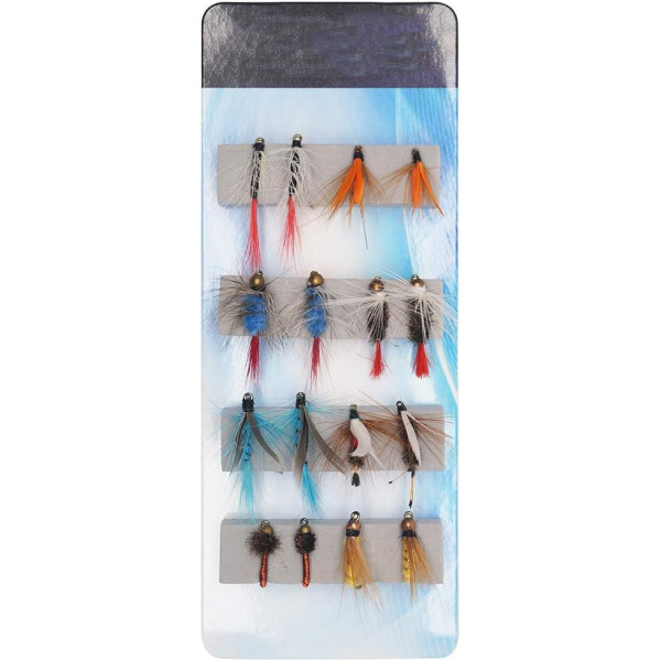 16 Streamer Fliegen Bead Head Dry Wet Flies