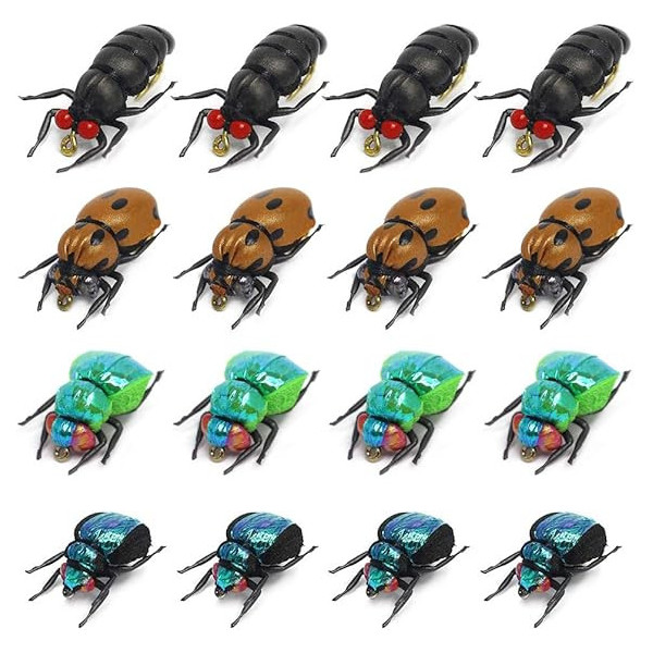 16 Coccinella Set esche da pesca a mosca