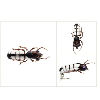 12 Fly Fishing Flies Larvae Set