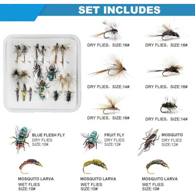 Comp Box -Dry Wet Flies