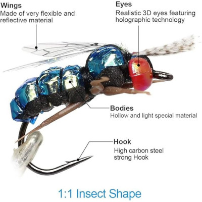 Comp Box Dry Wet Flies