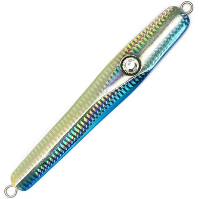 Lead Vertical Jig Saltwater Jigging Widen Head 200g Blue