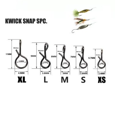 Fly Bait Quick Hook Quick Fly Snap Kwick Snap Size XS