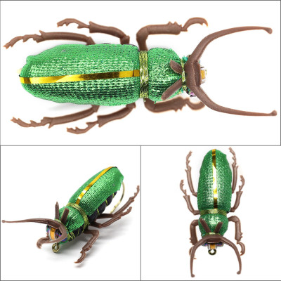 Fly Bait Realistic Green Scarab Beetle