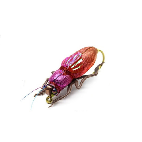 Fly Bait Realistic Scarab Beetle Dry Fly Red