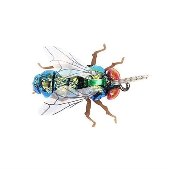 Dry Fly Realistic Blue Flesh Fly