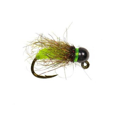 Euro Nymphe Wet Fly Wolfram Bead Kopf Fliege Köder 6-teilig