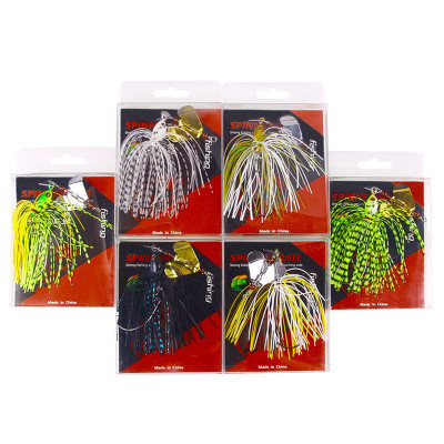 2 Spinner Bait Bass Fishing Lure No.1