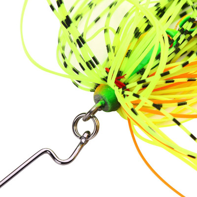 6 Spinner Bait Bass Pesca Lure Multi Color