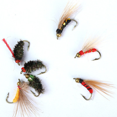 3 Fly fishing bait  Yellow