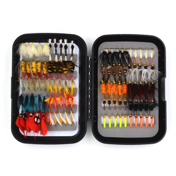 Best Selection Flies Box -100pcs Deluxe Box