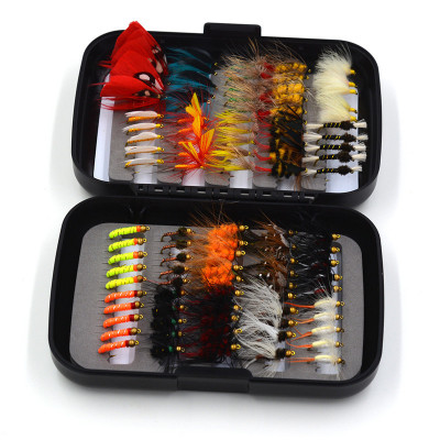 Best Selection Flies Box -100pcs Deluxe Box