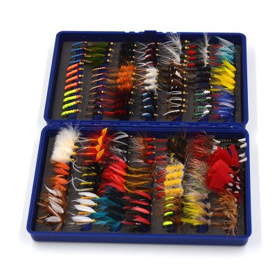 Best Selection Flies Box -168pcs Deluxe Box