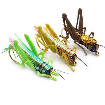 Biomimetic Fly Gancho Grasshopper Amarelo