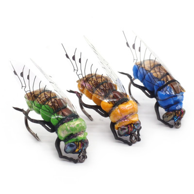 Realistic Cicadas Blue