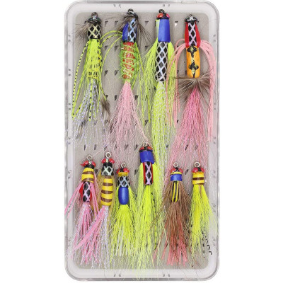 10 Water Demon Lady  Flies Box Fly Set