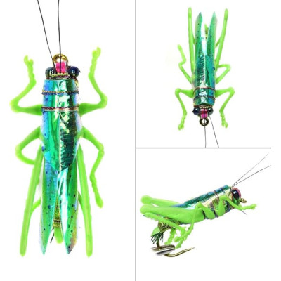 15 Multi Grasshopper Kit Fly Lures