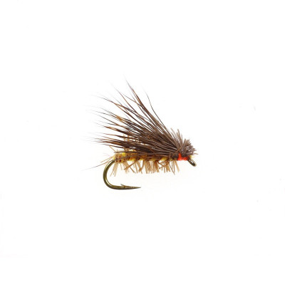 10 Mosche Caddis-Secche per Capelli di Cervo