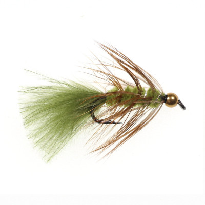 Gemischte Farbe Streamer Fly Kupfer Bead Kopf