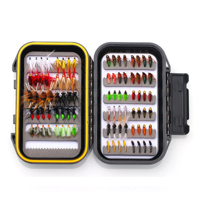 Best Selection Flies Box -88pcs Deluxe Box