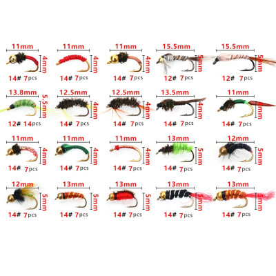 Boxed Set Fly Baits-147pcs