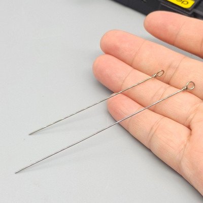 Fil d'acier inoxydable scintillant rotatif 50 PCS