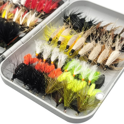 Boxed Set Fly Baits-64pcs