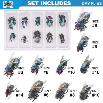 Realistic Flies Lure Kits