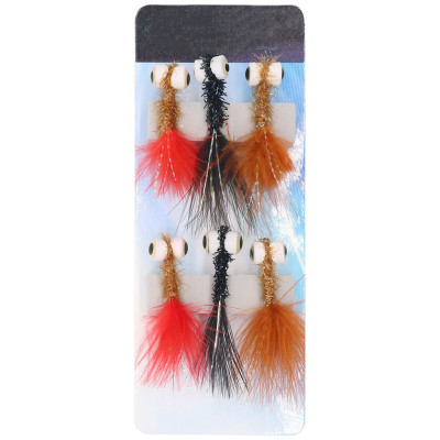 6 Mog Booby Flies Set