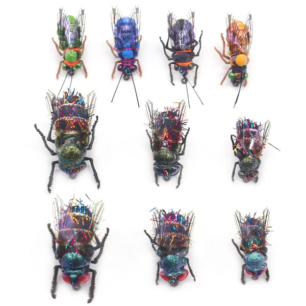 Realistic Flies Three Varieties