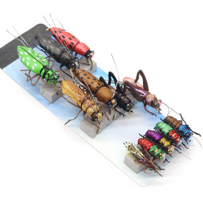 12 Front Hook Fly Fishing Flies Lures Kits