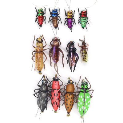 12 Front Hook Fly Fishing Flies Lures Kits