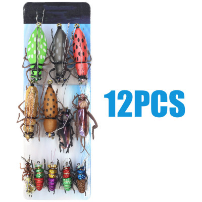 12 Front Hook Fly Fishing Flies Lures Kits