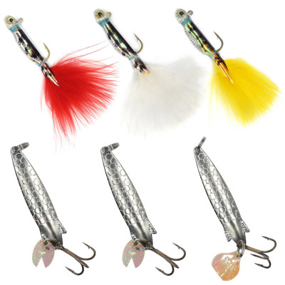 Silverside Minnow Crappie Jig  Boxed Set 6pcs