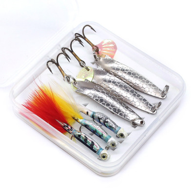 Argent minnow crappie Jig Boxed Set 6pcs