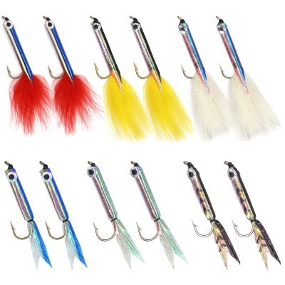 Argent minnow crappie Jig Hook 8