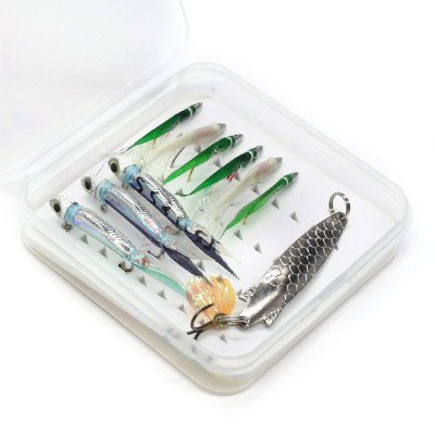 Argent minnow crappie Jig 10 pcs