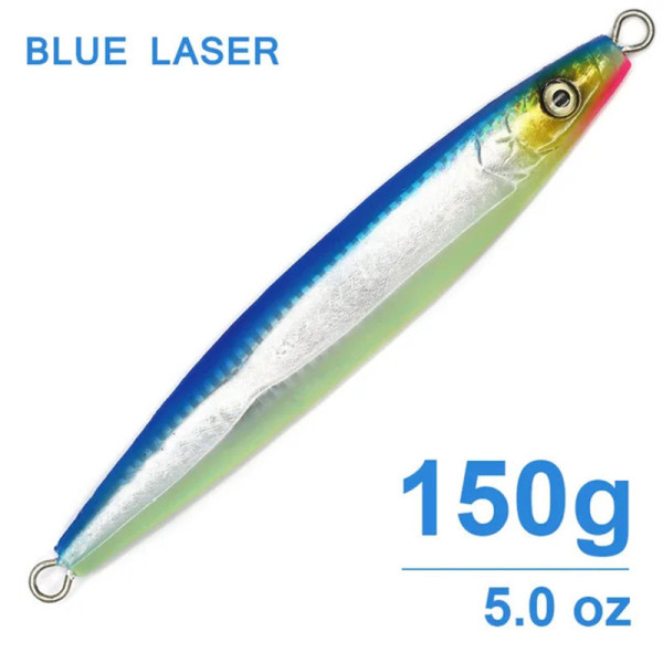 Speed Vertical Jig 150g Blue Laser